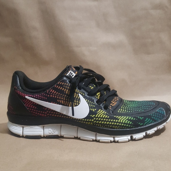 nike free run 5 black